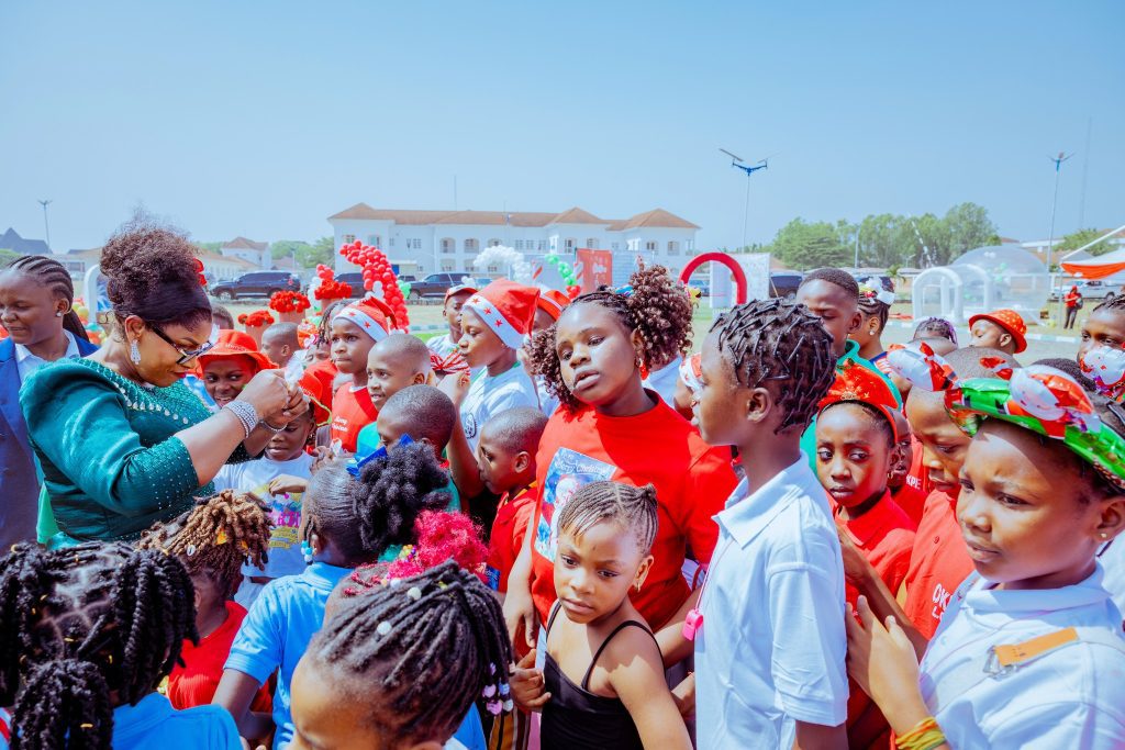 Deaconess Tobore Oborevwori Hosts 2024 Christmas Party for Children in Delta State