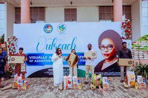 You Matter Charity Foundation Empowers Delta Blind Community with Assistive Devices and Food Items